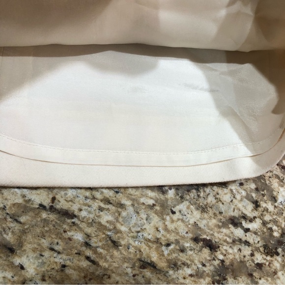 J. Crew Ivory 100% Wool Blend Skirt w/POCKETS 2 - Picture 5 of 7